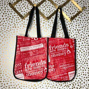 Lululemon reusable bag lot of 2 shopping bags